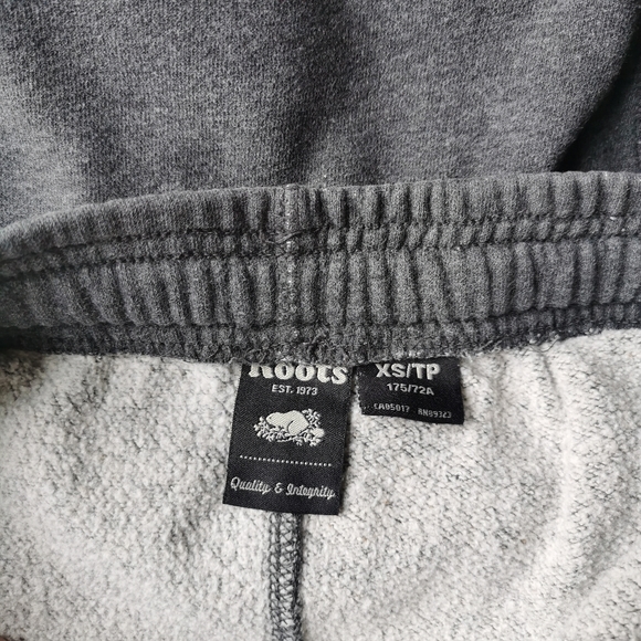 Roots Men's sweatpants Jogger Dark Gray Size XS - Picture 3 of 4